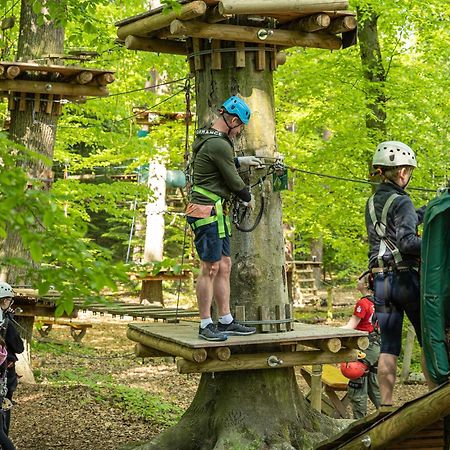 Ferienhaus Storchenblick Bann Kültér fotó