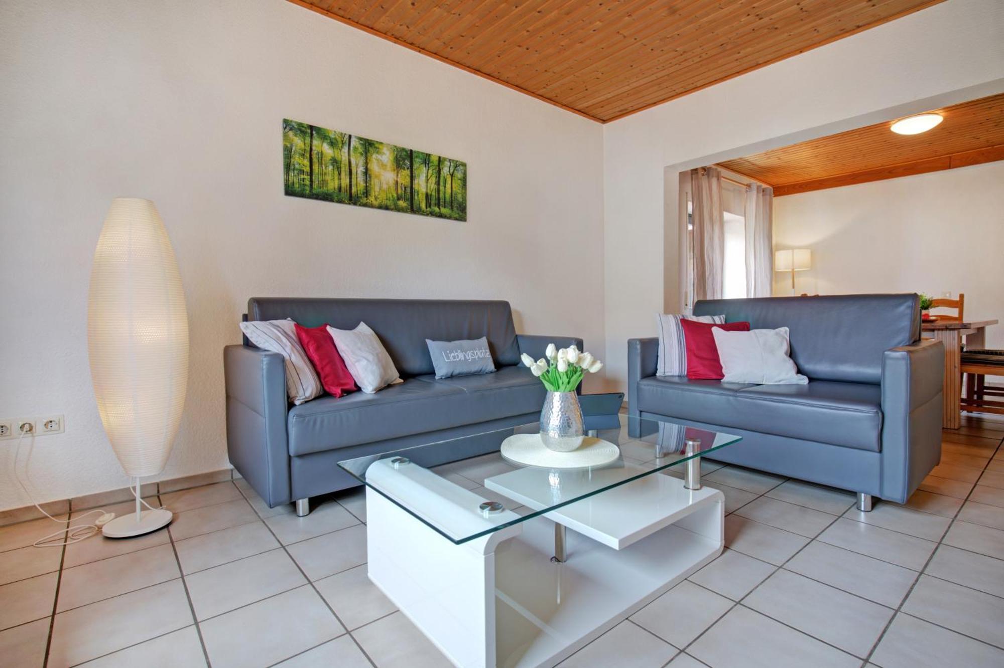 Ferienhaus Storchenblick Bann Kültér fotó