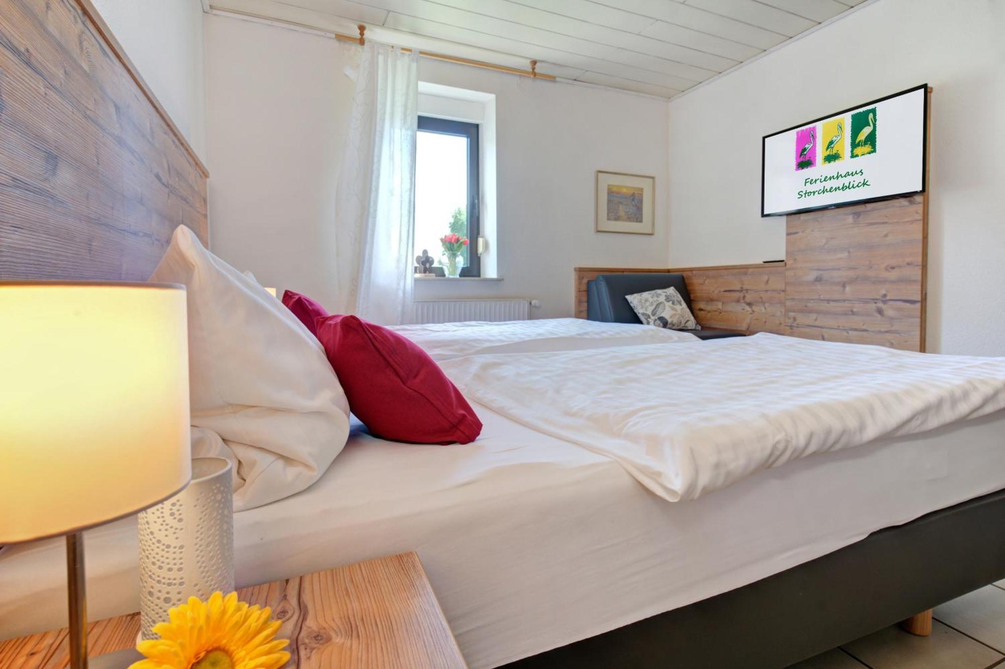 Ferienhaus Storchenblick Bann Kültér fotó