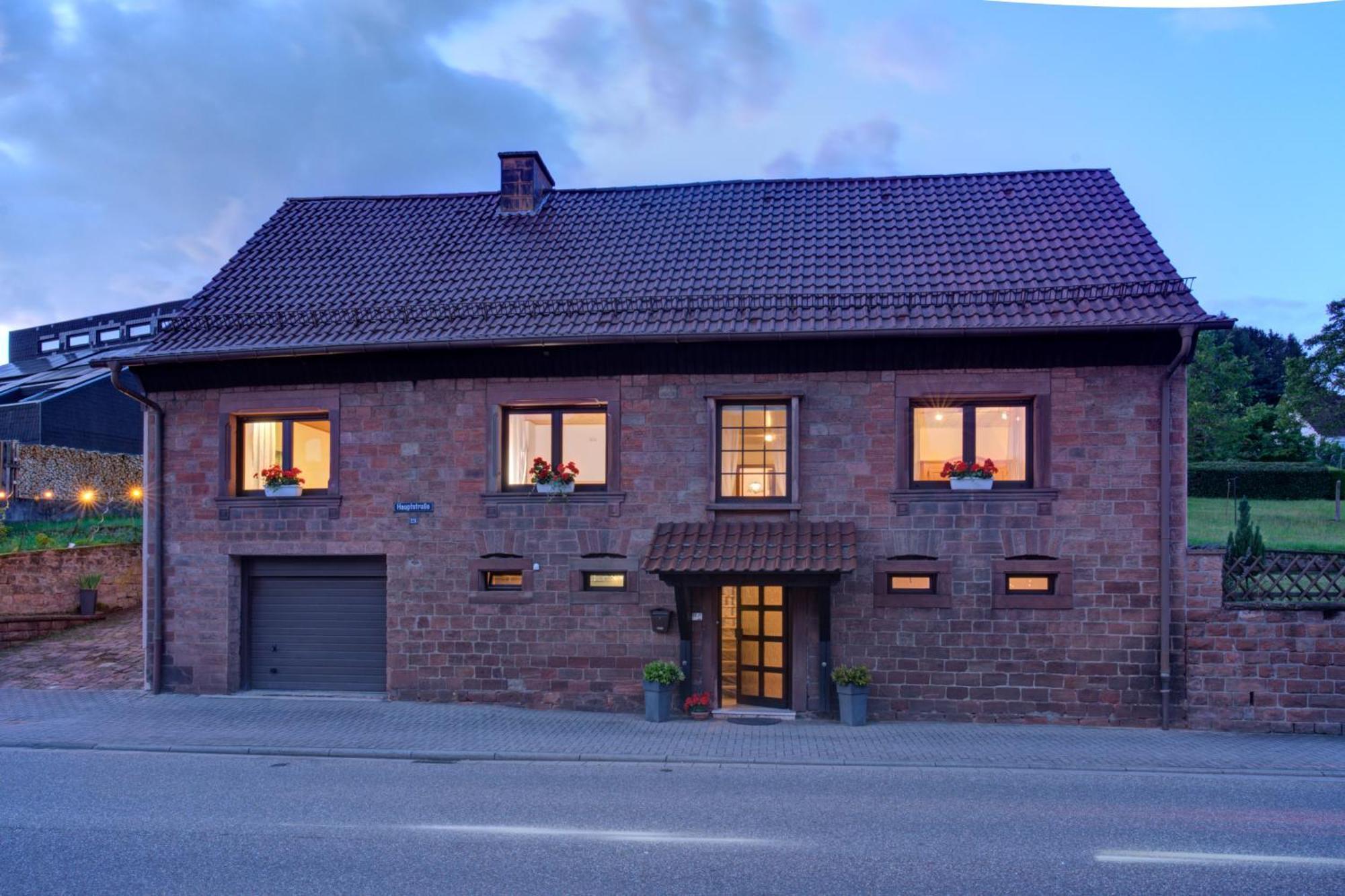 Ferienhaus Storchenblick Bann Kültér fotó