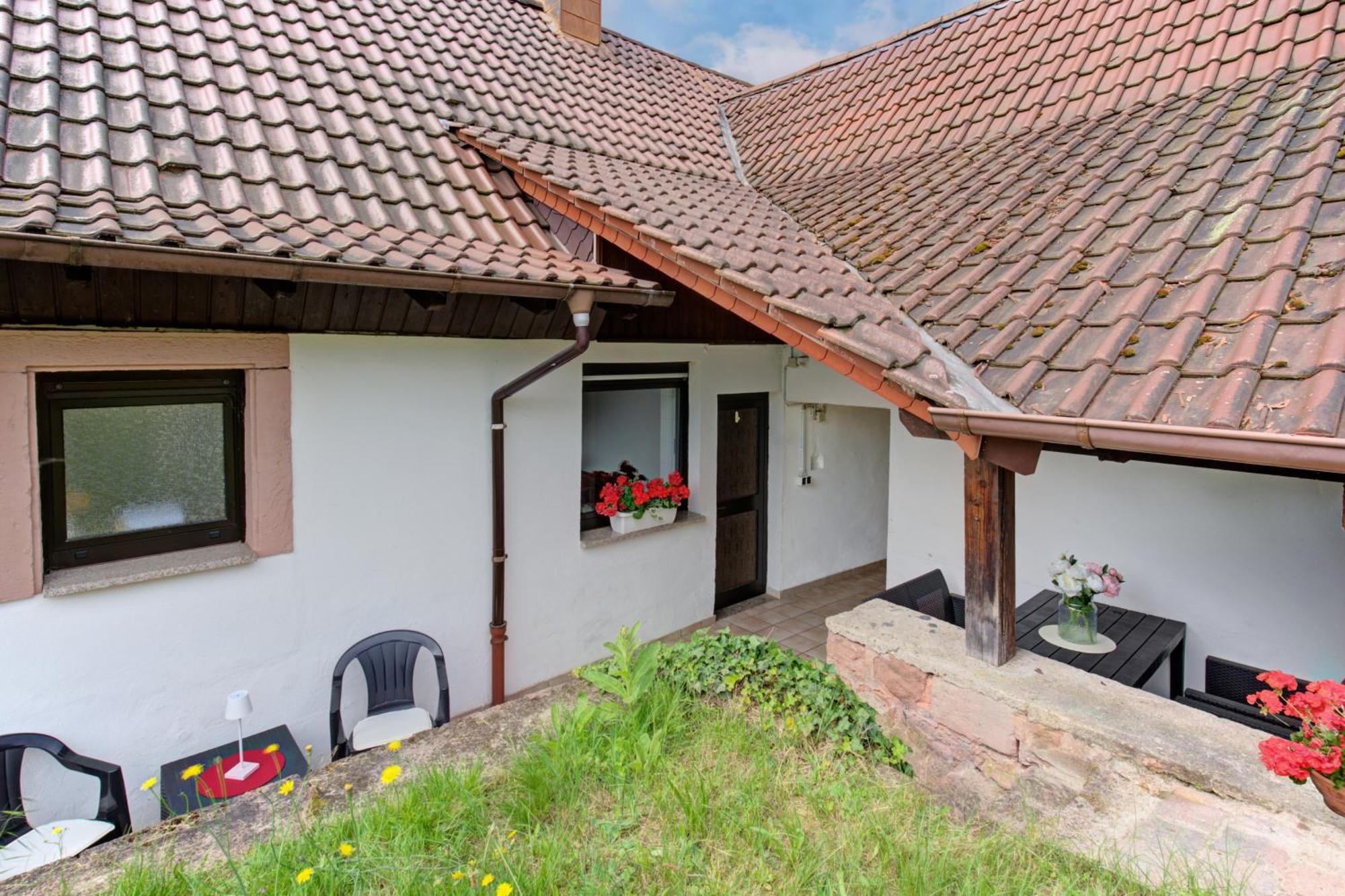Ferienhaus Storchenblick Bann Kültér fotó