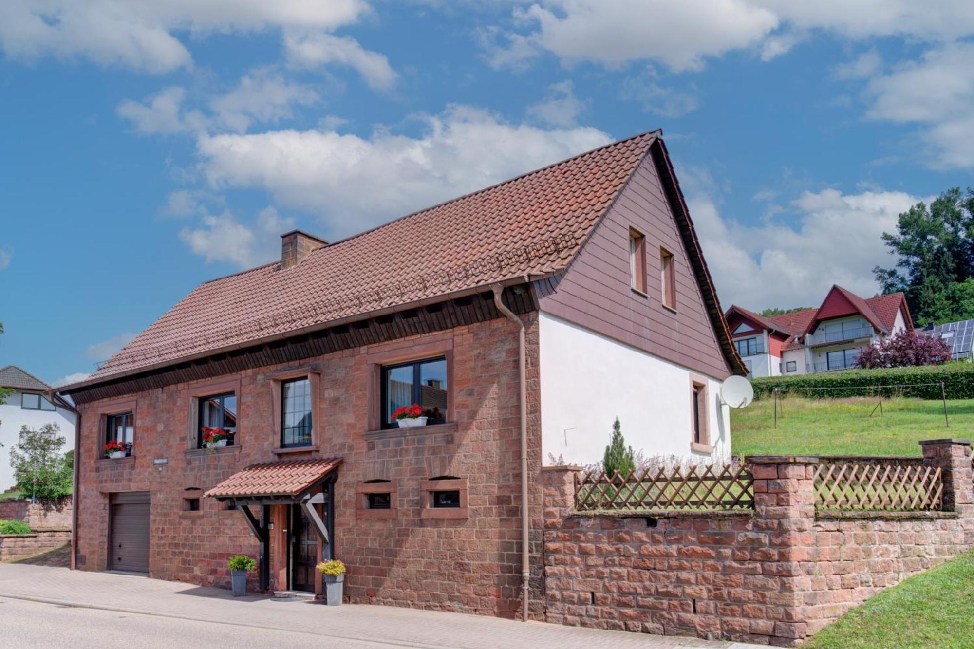Ferienhaus Storchenblick Bann Kültér fotó