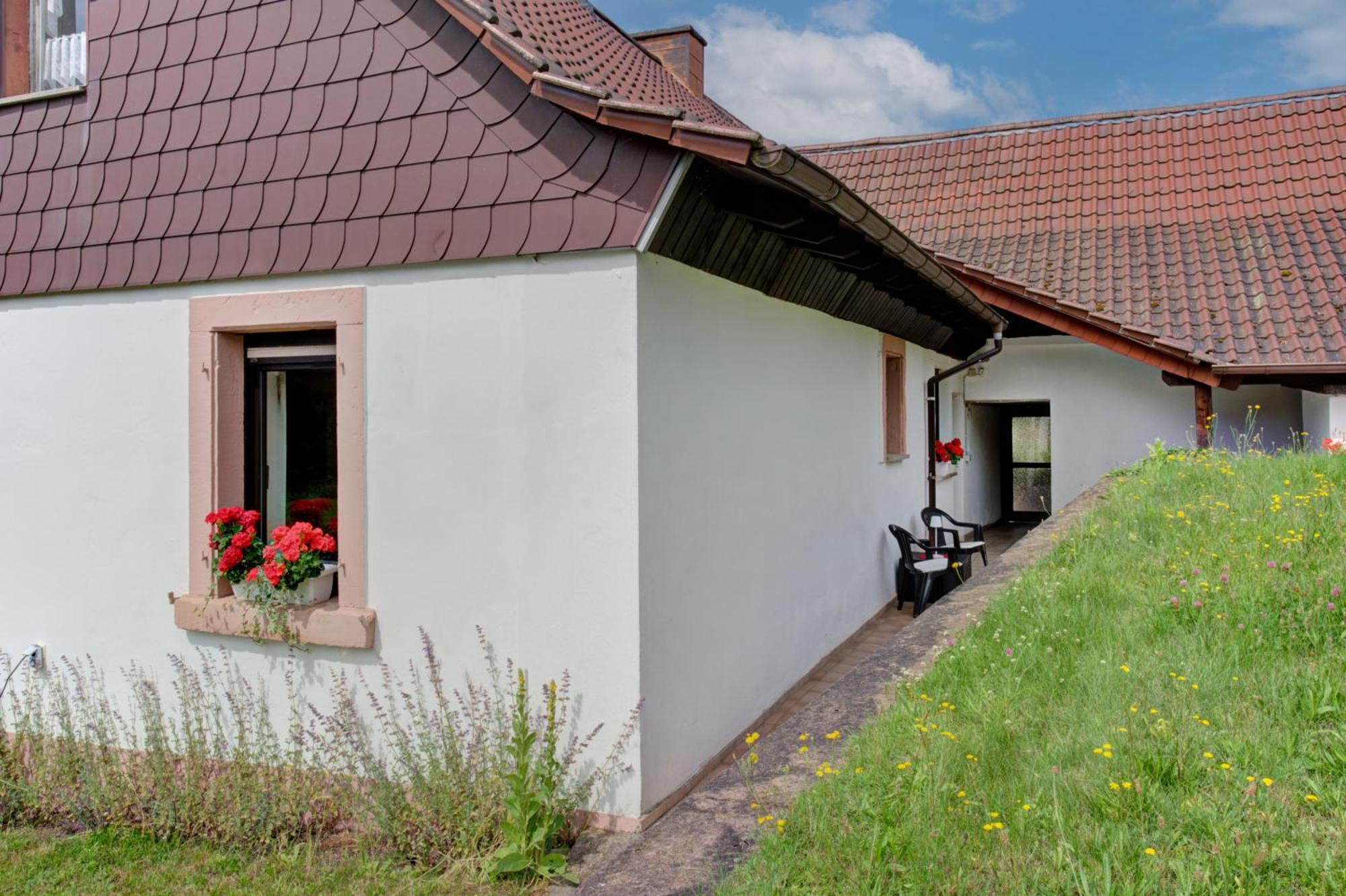 Ferienhaus Storchenblick Bann Kültér fotó