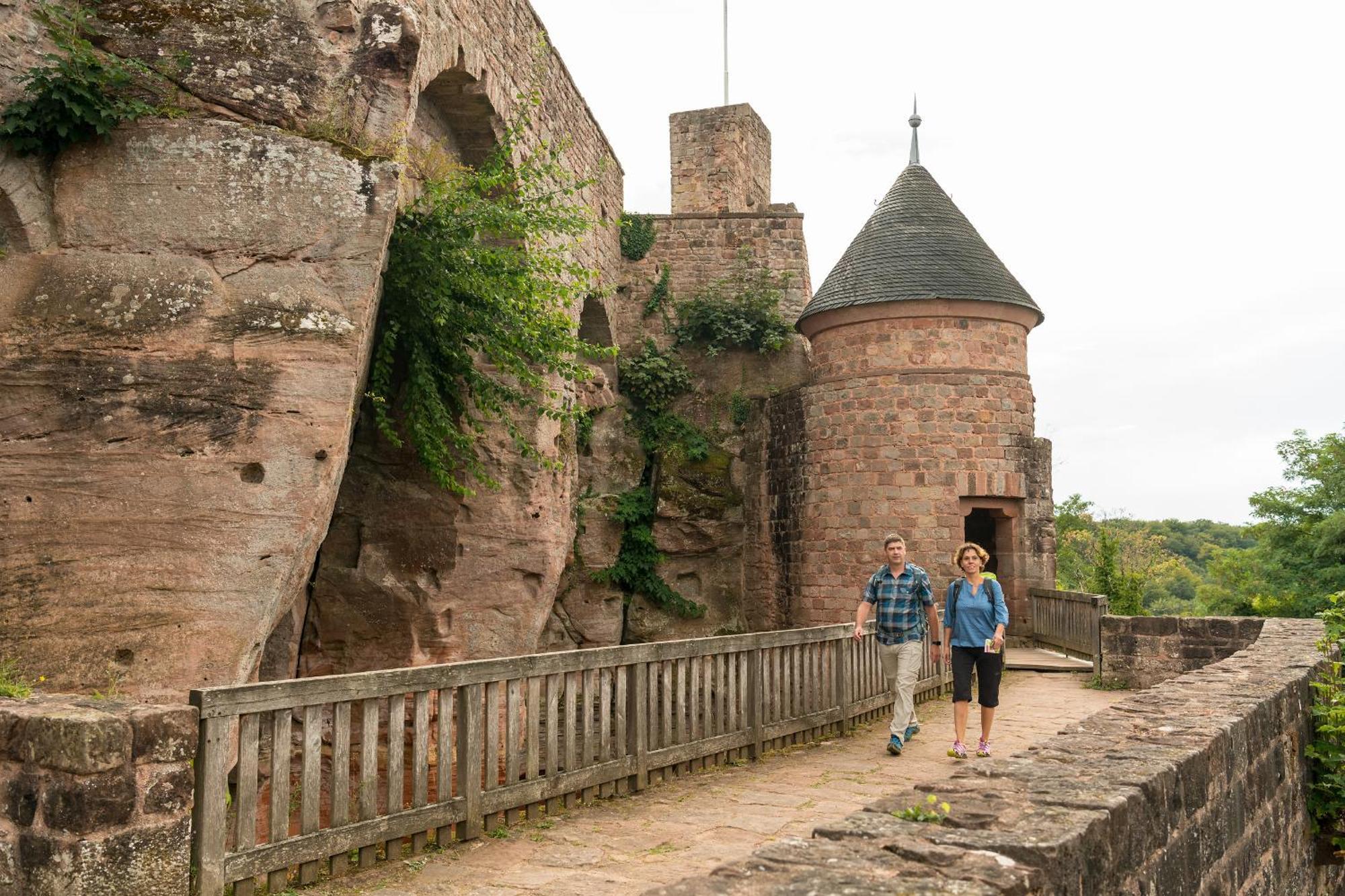 Ferienhaus Storchenblick Bann Kültér fotó